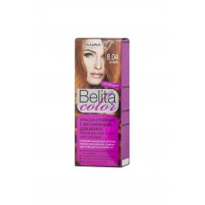 Belita color. Noturīga matu krāsa ar vitamīniem Nr. 8.04 Koņjaks